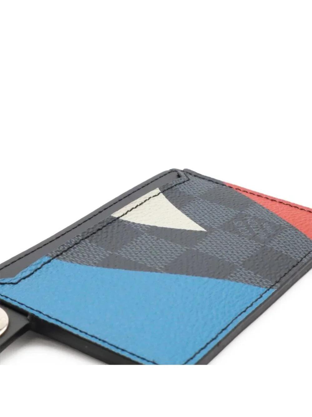 Louis Vuitton Damier Ecobalt Line Card Holder Code America's Cup Case ID